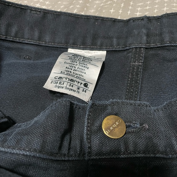 Vintage Carhartt Distressed Faded Double Knee Pants - Picture 10 of 10